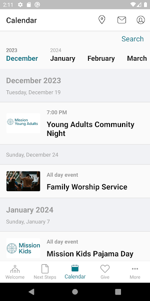 Mission Church Memphis Screenshot 2