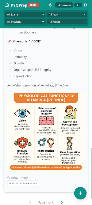 Pediatrics PYQ by Medforum.in Screenshot 1