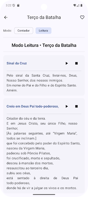 Terço da Batalha Screenshot 2