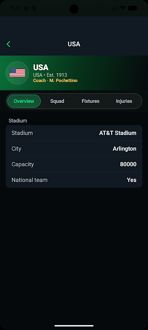 Football and Soccer Live Score Screenshot 2