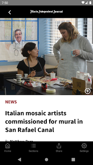 Marin Independent Journal Screenshot 1