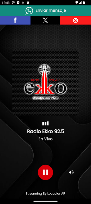 Radio Ekko 92.5 Screenshot 0