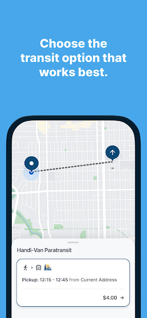 Handi-Van Paratransit Screenshot 1