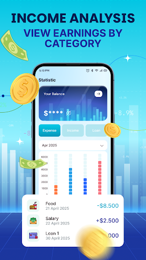 Daily Money Tracker Screenshot 1