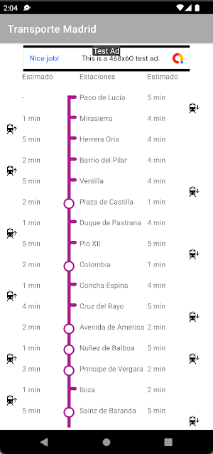 TransXtate Metro Madrid Screenshot 3