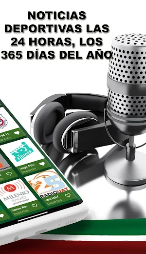 Radios Deportivas de México Screenshot 1
