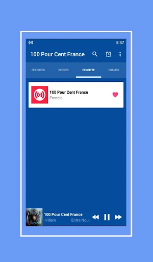 100 pour cent france App FR Screenshot 1