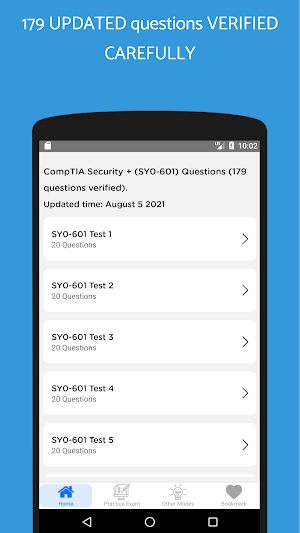 CompTIA Security+ UPDATED 2021 (SY0-601) Screenshot 0