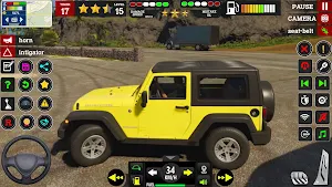 Offroad Jeep Parking Games Screenshot 1