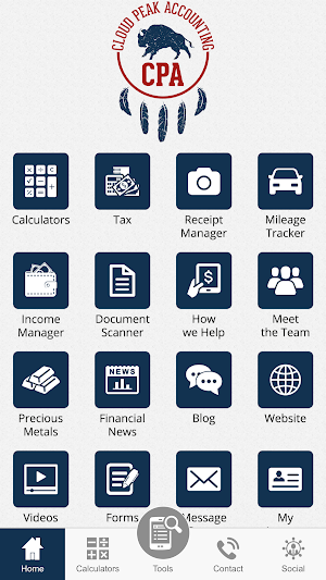 Cloud Peak Accounting Screenshot 1