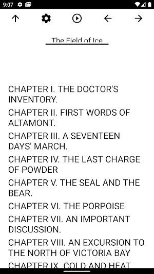Book, The Field of Ice Screenshot 0
