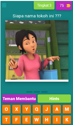 tebak nama tokoh upin ipin Screenshot 3