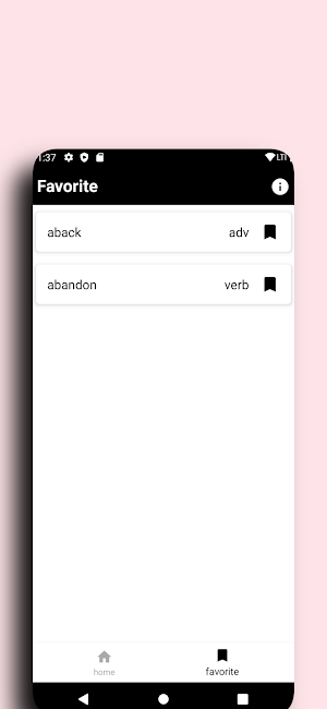 ENG-UZB dictionary Screenshot 2
