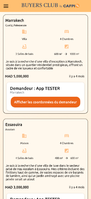 CAFPI BUYERS CLUB Screenshot 1