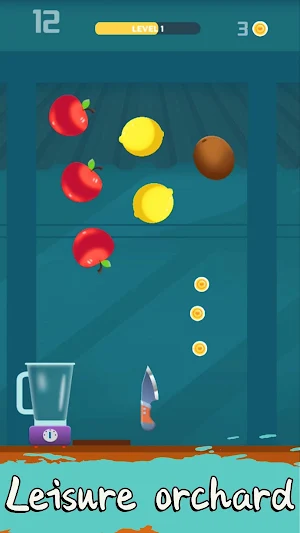 Fruit Slice Master-crazy ninja flying knife battle Screenshot 2