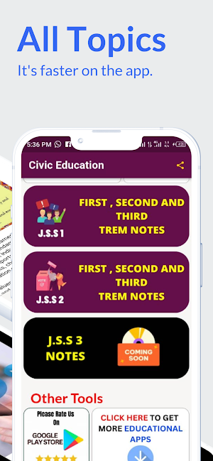 Civic Textbook (J.S.S 1-3) Screenshot 2