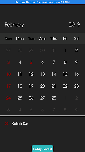 Pakistan Calendar 2020 Screenshot 1
