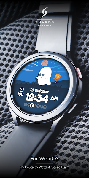 SH003 Watch Face, WearOS watch Screenshot 3