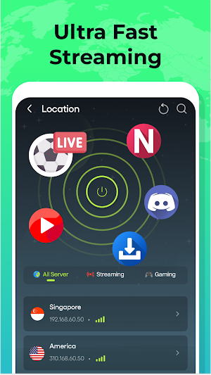 VPN App: Private Speedy Secure Screenshot 1