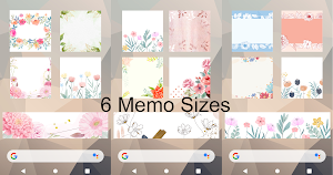 Sticky Memo Notepad Spring Screenshot 1