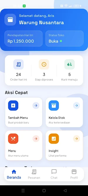 Ojon Merchant Screenshot 0
