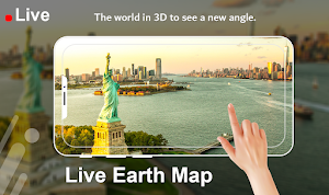 GPS Live Earth Map,Street View and Route Finder Screenshot 1