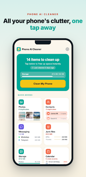 Phone AI Cleaner - Storage Screenshot 0