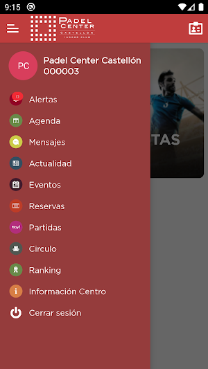 Padel Center Castellon Screenshot 1