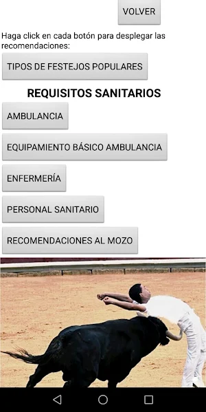 Taurosanidad Screenshot 1