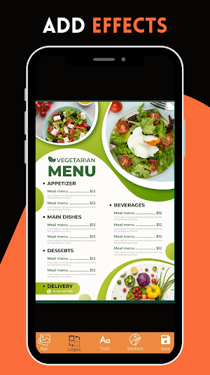 Menu Maker - Design Templates Screenshot 3