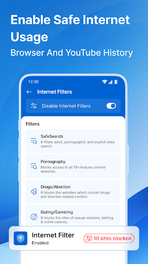 Kupola Parental Control App Screenshot 3