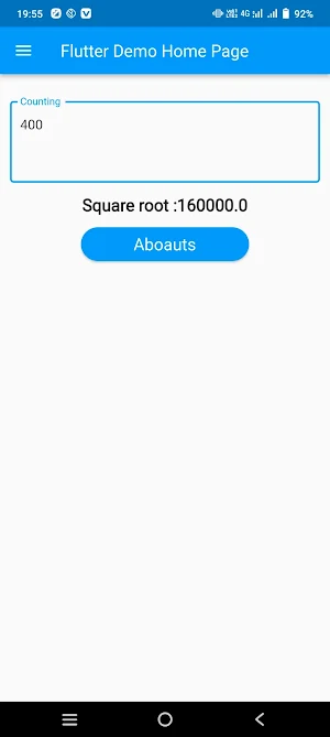 Square Root Calculator Screenshot 2