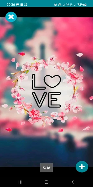 Love Flower Wallpaper Screenshot 3
