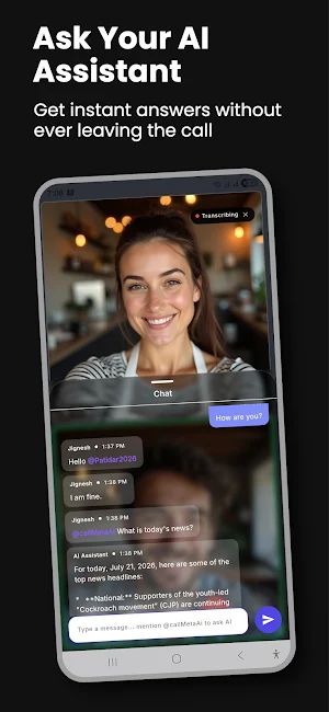 DashLume – AI Video Meetings Screenshot 2