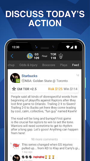 Onside Sports: Scores, Live Odds & Bet Tracking screenshot 6