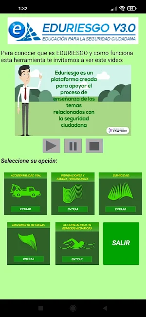 EDURIESGO Merida Screenshot 2