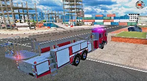 Fire Truck Driving Game 2022 Screenshot 3