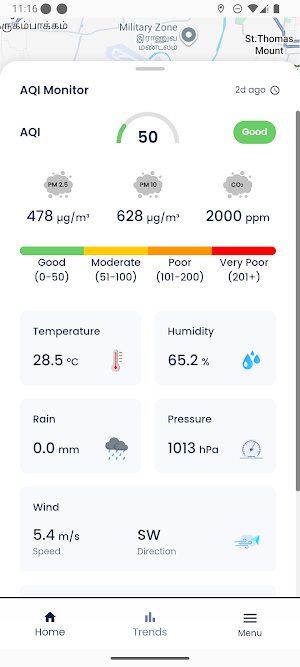 EcoRoute thingZmate Screenshot 1