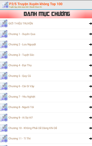 Truyện Xuyên Không Top 100 Phần 2/5 Screenshot 3