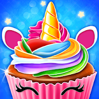 Unicorn Cupcake Baking Games