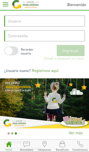 CACPE GUALAQUIZA Screenshot 1