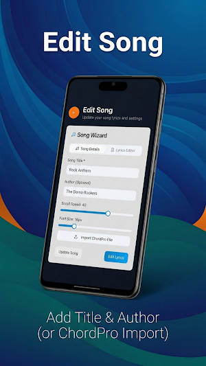 LyricsFlow Pro | Teleprompter Screenshot 1