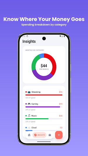Subscription Tracker & Bills Screenshot 2