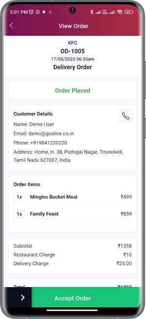 Store Partner - Malgo Eats Screenshot 2