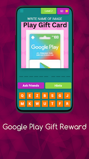 Google Play Gift Reward Screenshot 2