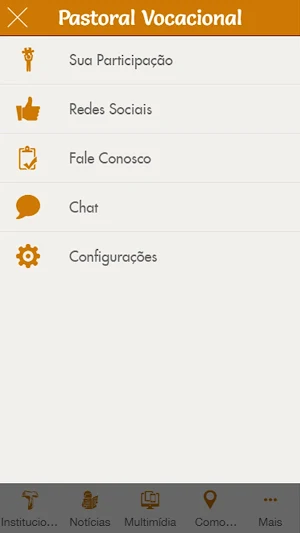 Pastoral Vocacional Franciscana Screenshot 2