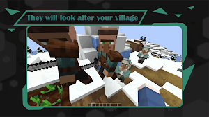 Villager Guard Mobs for MCPE Screenshot 1