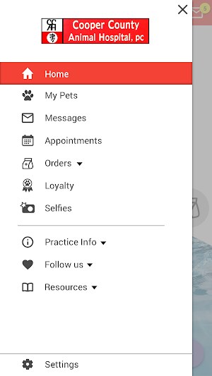 Cooper County Animal Hospital Screenshot 1