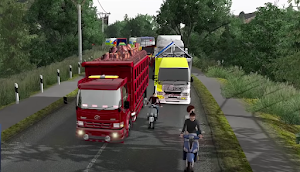 Mod Truck Sawit Muatan Tumpah Screenshot 0