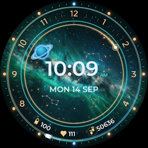 Cosmic Orbit – Watch Face Screenshot 2